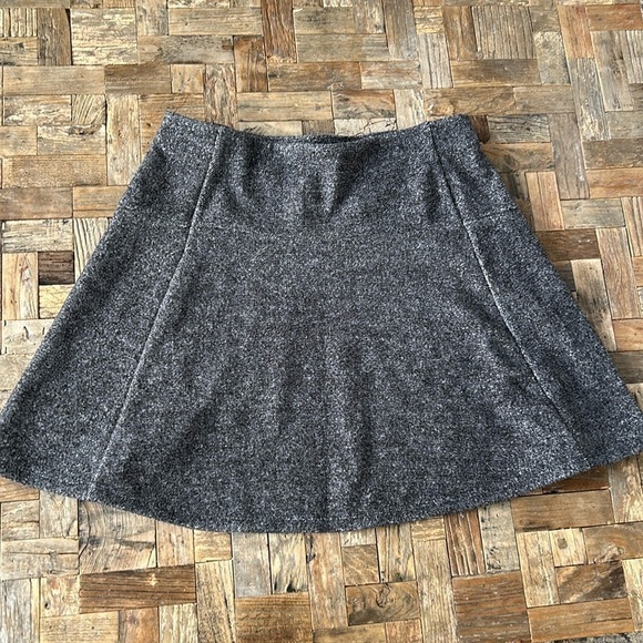 Loft Gray Flannel Skirt